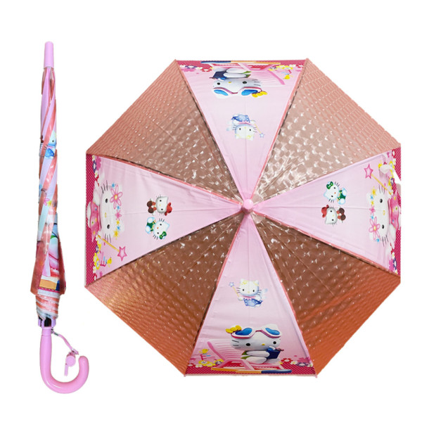 Дитяча Парасолька 3D мультики "Hello Kitty" Х2108-2 65.5 см (97293)