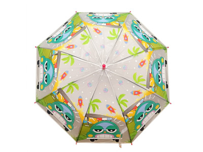 Парасолька дитяча "Поліцейський Автомобіль" MK 5232-1(Red) довжина 65 см тростина 60 см