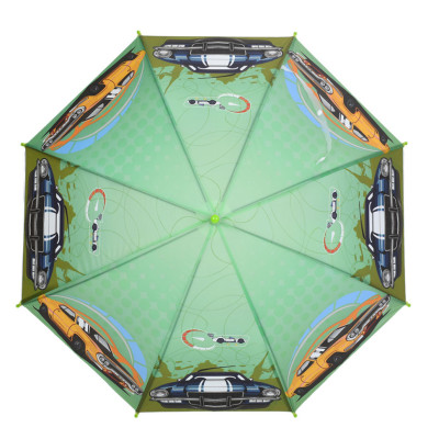 Дитяча парасолька "Машини" MK 5798(Green) тростина 605 см діаметр 83 см