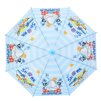 Дитяча парасолька "Shark Summer" MK 5801(Blue) довжина 67 см тростина 605 см діаметр 84 см спиця 47 см Дитяча парасолька "Shark Summer" MK 5801(Blue) довжина 67 см тростина 605 см діаметр 84 см спиця 47 см