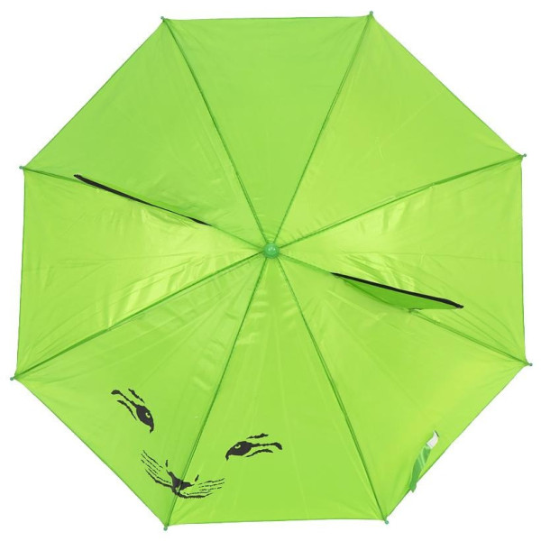 Дитяча парасолька-тростина з вушками SY-13(Green) 60 см