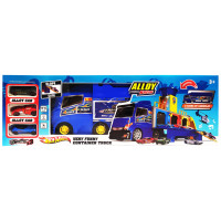 Іграшкова Вантажівка-паркінг "Гонка" HW-118 3 машинки