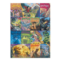 Пазл класичний "Harry Potter Книжкові обкладинки" 200657 250 елементів