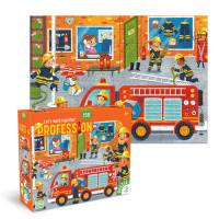 Пазл дитячий "Професії. Пожежник" 300702 150 елементів