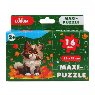 Пазл дитячий максі "Котик 3" ME5032-04 16 великих елементів