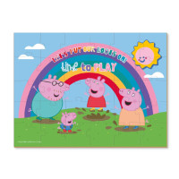 Дитячий пазл "Peppa Pig: Гра у калюжах" 200303 30 елементів