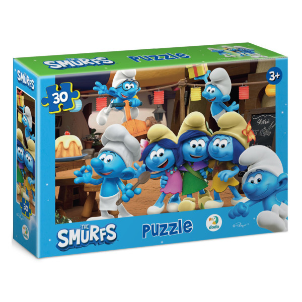 Дитячий пазл "Вечірка Смурфів" 200661 20х27 см картина 30 елементів