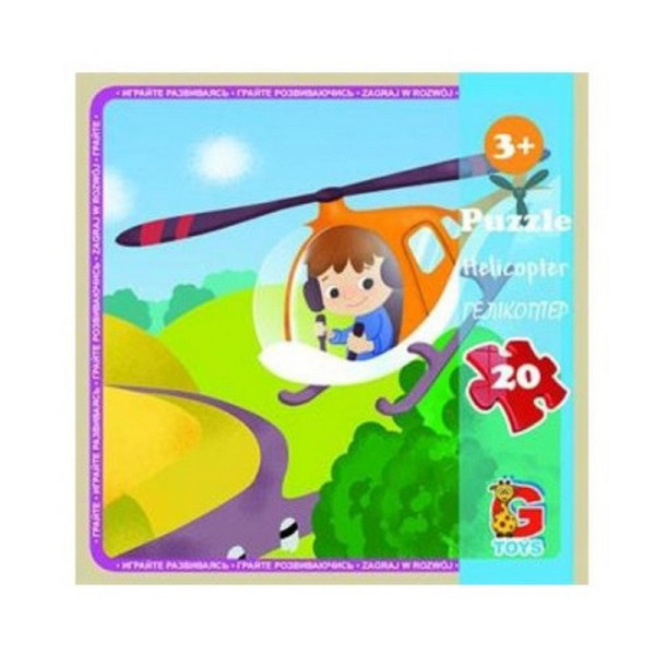 Дитячий пазл "Транспорт" LT06 20 елементів