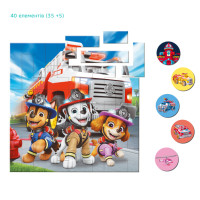 Дитячий магнітний пазл "Пожежні" 200648 на 40 елементів