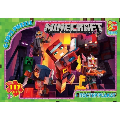 Пазли дитячі "Minecraft" MC790, 117 елементів