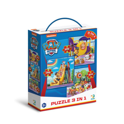 Дитячий пазл Ігровий майданчик Paw Patrol 200578 3 в 1