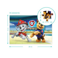 Пазл дитячий "Маршал та Гонщик" 200691 35 елементів