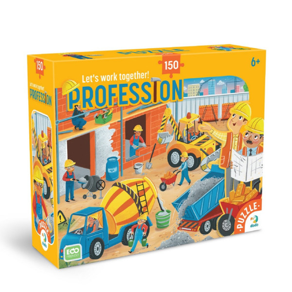 Пазл дитячий "Професії. Будівельник" 300703 150 елементів