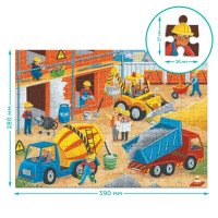Пазл дитячий "Професії. Будівельник" 300703 150 елементів