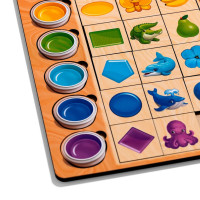 Деревяний пазл-вкладиш "Асоціації кольори" (ПСД268) PSD268