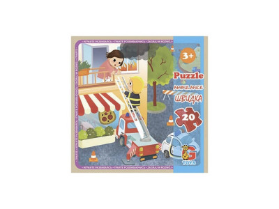 Дитячий пазл "Транспорт" LT09 20 елементів