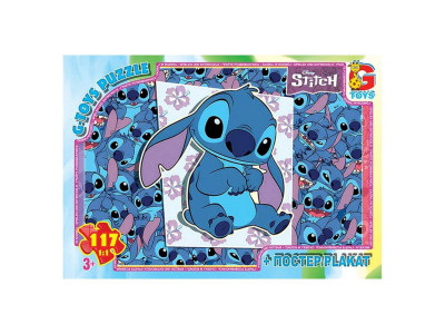 Дитячий пазл "Stitch" SC618 постер 117 елементів
