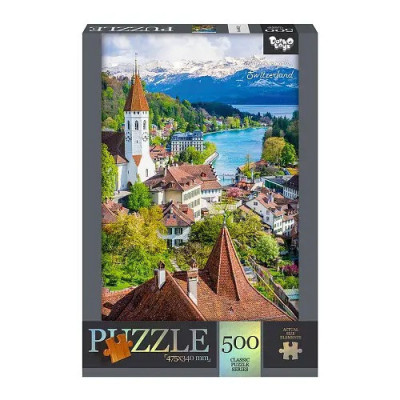 Пазл "Thun castle Switzerland" Danko Toys С500-14-11 500 ел.