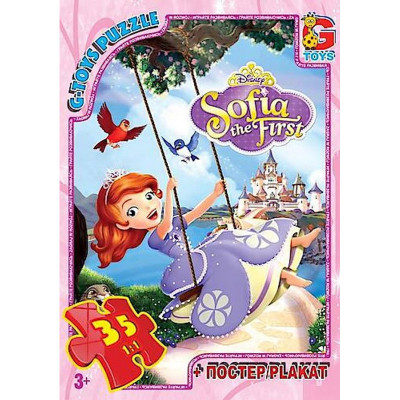 Дитячий пазл "Софія Прекрасна" SF002 постер 35 елементів