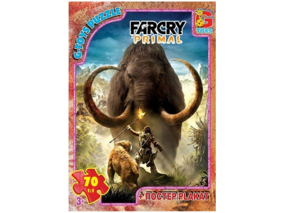 Пазли дитячі "Far Cry. Тваринний світ" FCP03, 70 елементів