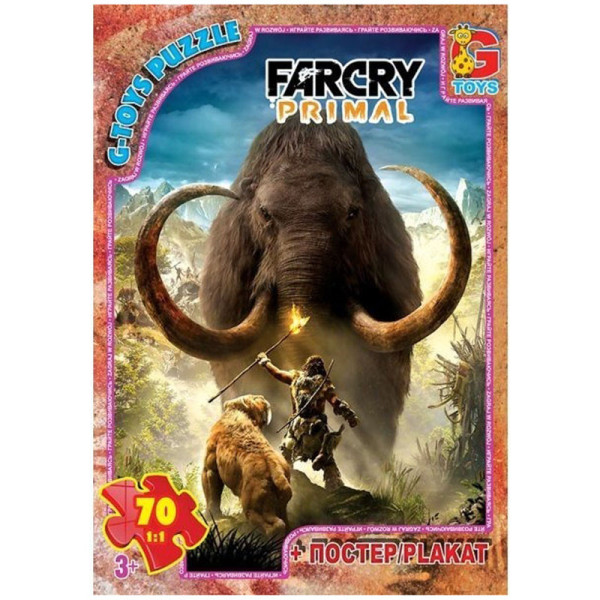 Пазли дитячі "Far Cry. Тваринний світ" FCP03 70 елементів Пазли дитячі "Far Cry. Тваринний світ" FCP03 70 елементів