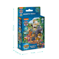 Дитячий магнітний пазл "Джунглі" 200649 на 40 елементів