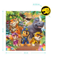 Дитячий магнітний пазл "Джунглі" 200649 на 40 елементів