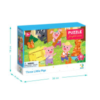 Дитячий пазл "Троє поросят" 300695 30 елементів
