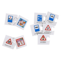 Набір парних пазлів "Дорожні знаки" 30934 40 елементів