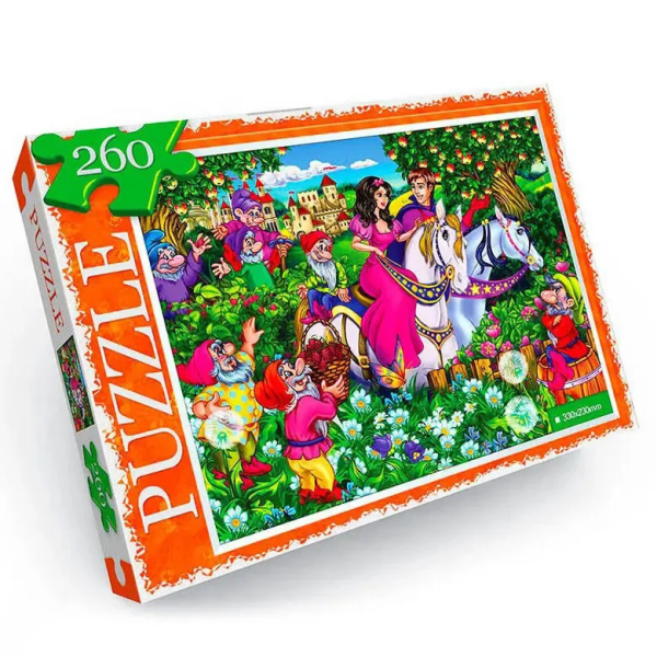 Пазл "Білосніжка" Danko Toys C260-13-09 260 ел. Пазл "Білосніжка" Danko Toys C260-13-09 260 ел.