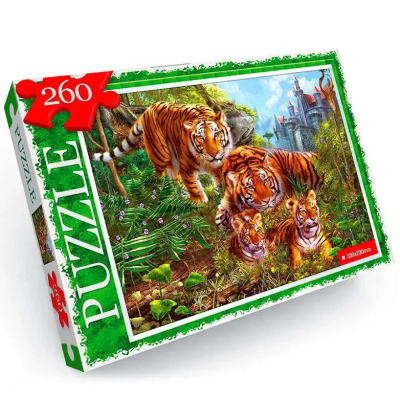 Пазл "Тигри" Danko Toys C260-13-02, 260 ел.