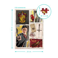 Пазл класичний "Harry Potter. Гриффіндор" 200493 150 елементів