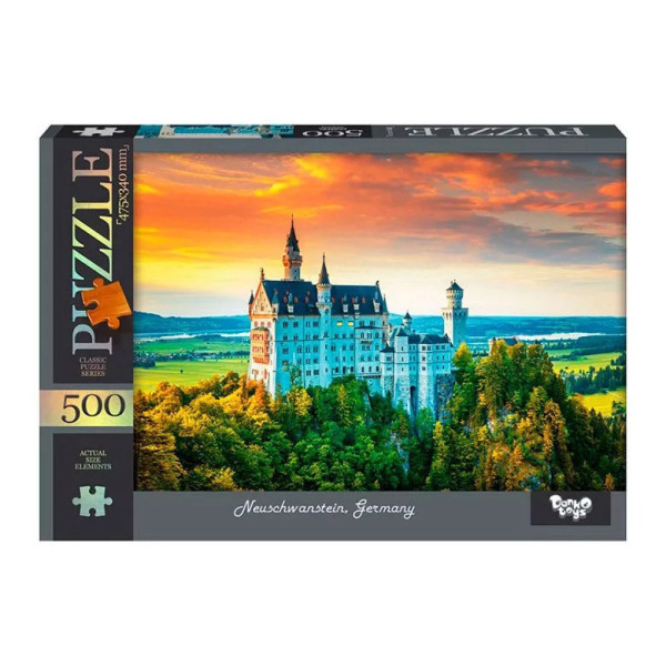 Пазл "Neuschwanstein Німеччина" Danko Toys C500-14-02 500 ел. Пазл "Neuschwanstein Німеччина" Danko Toys C500-14-02 500 ел.