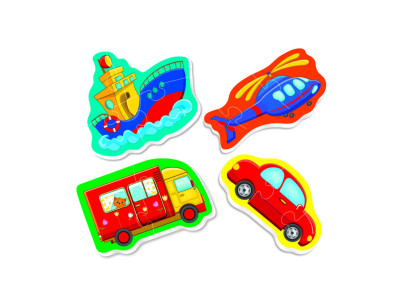 Дитячі пазли Baby puzzle "Транспорт" Vladi toys VT1106-96
