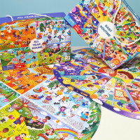 Дитячий віммельпазл "Увесь рік" 300607 100 елементів Дитячий віммельпазл "Увесь рік" 300607 100 елементів