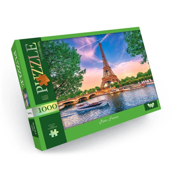 Пазл "Paris France" Danko Toys C1000-12-04 1000 ел.