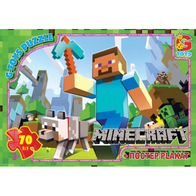 Пазли дитячі "Minecraft" MC771, 70 елементів
