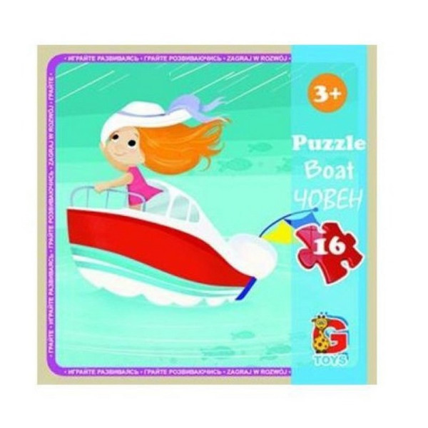 Дитячий пазл "Транспорт" LT03 16 елементів