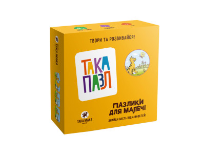 Дитячи Пазли "Котик" Така Мака 960216 6 елементів Дитячи Пазли "Котик" Така Мака 960216 6 елементів