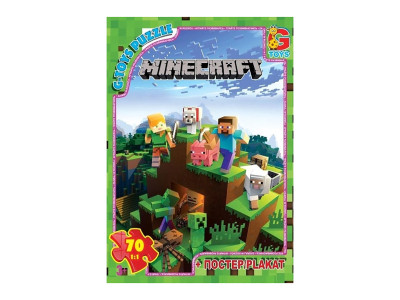 Пазли дитячі "Minecraft" Майнкрафт MC774 70 елементів Пазли дитячі "Minecraft" Майнкрафт MC774 70 елементів