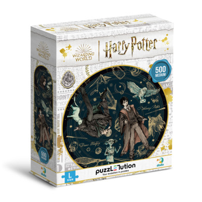 Пазл класичний "Harry Potter. Відданий. Легенда. Гордий" 200508 500 елементів