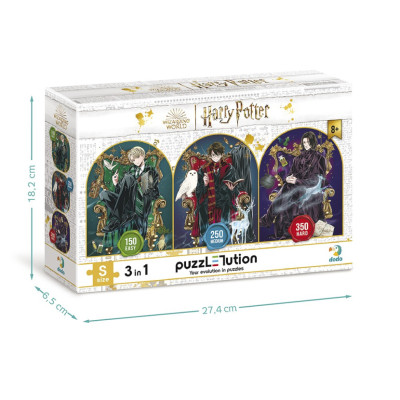 Дитячий пазл 3 в 1 "Династія чарівників" 200575 набір 4 в 1 Дитячий пазл 3 в 1 "Династія чарівників" 200575 набір 4 в 1