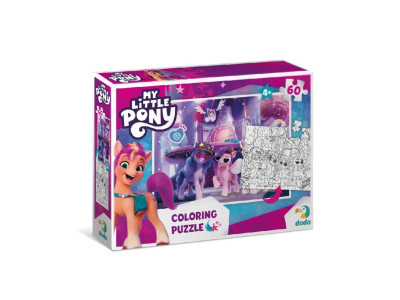 Дитячі Пазли 2 в 1 My Little Pony "Вечірка" DoDo 200136 60 елементів