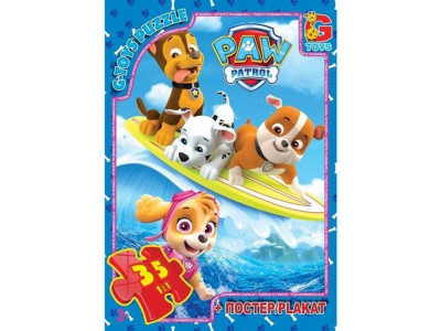 Дитячий пазл "Paw Patrol Щенячий патруль" PW0817 плакат 35 елементів