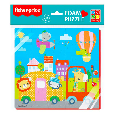 Мякі пазли "Місто" Vladi Toys VT1109-05 25 ел