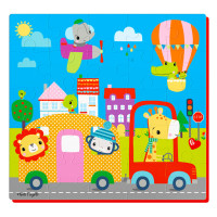 Мякі пазли "Місто" Vladi Toys VT1109-05 25 ел