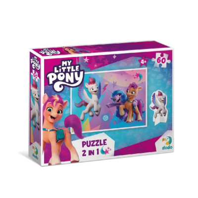 Дитячі Пазли My Little Pony "Пригоди Санні Ізі та Зіпп" DoDo 200137 60 елементів з фігуркою Дитячі Пазли My Little Pony "Пригоди Санні Ізі та Зіпп" DoDo 200137 60 елементів з фігуркою