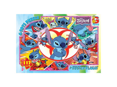 Дитячий пазл "Ліло і Стіч" SC617 постер 117 елементів