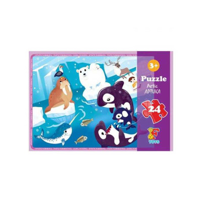 Пазли дитячі "Арктика" FA01 24 елементи