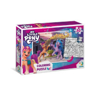 Дитячі Пазли 2в1 My Little Pony "Подружки та веселка" DoDo 200134 30 елементів